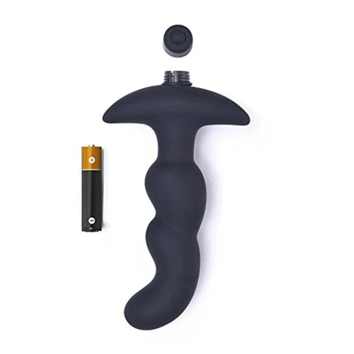 Male Female Vibrating Butt Plug Prostate Massage Bullet Vibrator