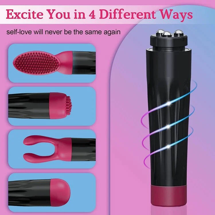 Multi- Head Bullets Vibrator Egg Sex Toy for Women AV Massage Female Masturbation
