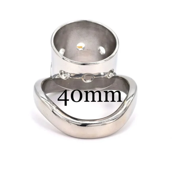 35mm Cage Inner Diameter Stainless Steel Cock Cage Comfortable Sex Tool Cock Cage Male Chastity Devices for Men for Sex