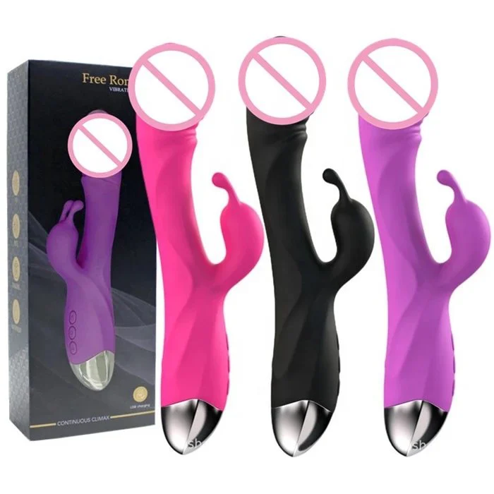 10 Frequency Realistic G Spot Vaginal Clitoral Dildo Vibrator Top Sex Toys for Women