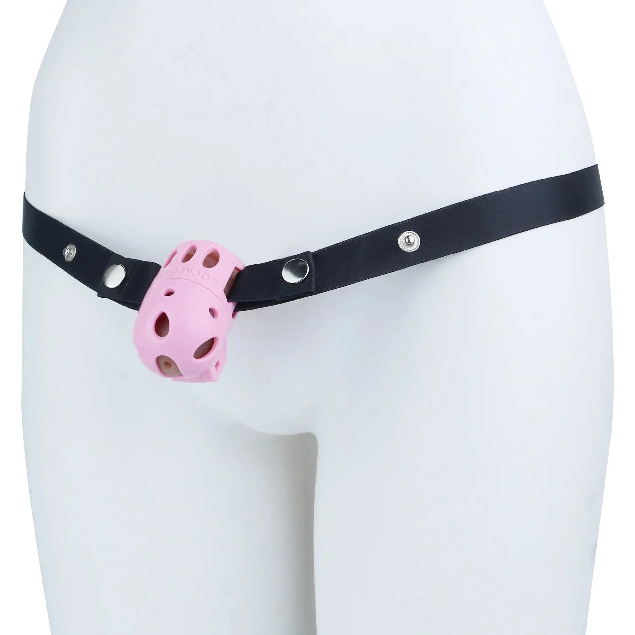 Capsule Shape Chastity Cage Device Lightweight No Base Ring Cock Cage with 9 Size Penis Ring ABS Penis Lock BDSM Fetish Toy
