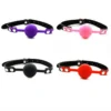 Bondage Toys SM Slave Adult Fetish Sexy Silicone Open Mouth Gag Ball