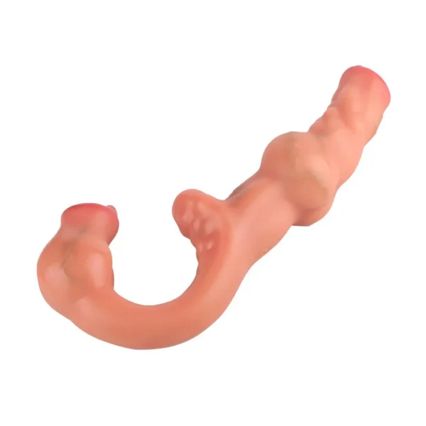 Powerful Wearable Wand Dildo Double Vibrator for Women Clitoris Stimulator Erotic Toy G Spot Vagina Massager Sex Toy for Lesbian
