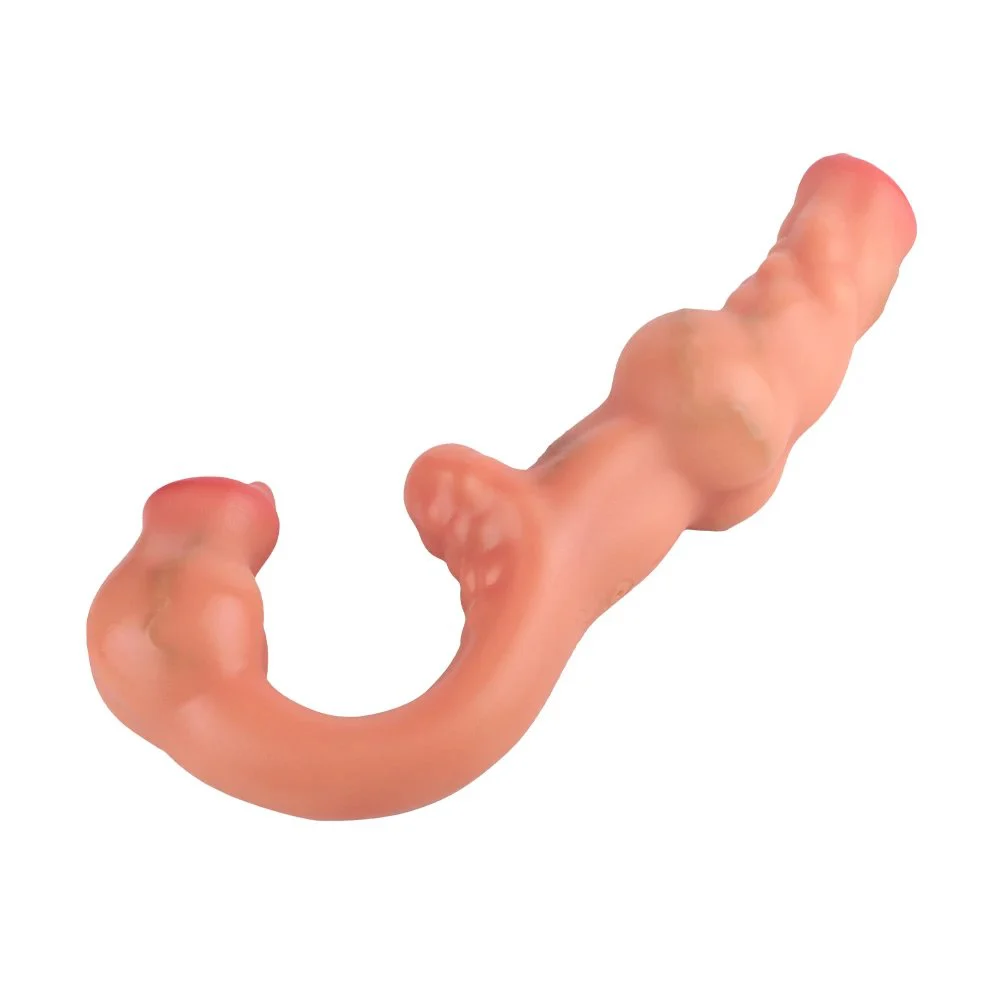 Powerful Wearable Wand Dildo Double Vibrator for Women Clitoris Stimulator Erotic Toy G Spot Vagina Massager Sex Toy for Lesbian