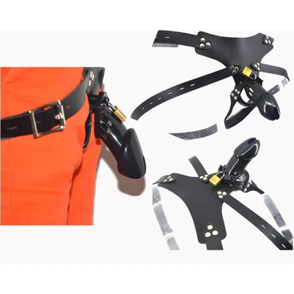 10cm Black Plastic Penis Cage for Male Soft Healthy Men Chastity Device Keyholder Male Chastity Cage Sex Shop Chastity Belt