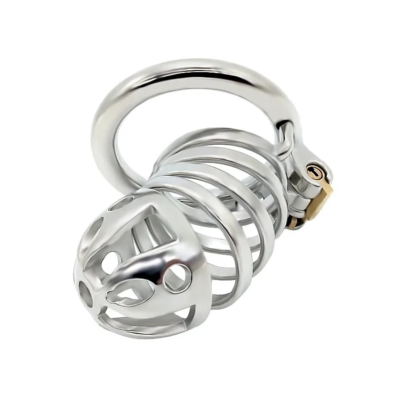 172g 304 Stainless Long Long Breathable Cock Cages Male Penis Bird Bondage Cage for Man