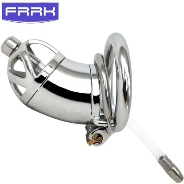 20B Male Chastity Lock Chastity Machine to Prevent Husband Derailment Abstain From Removing Metal Stainless Steel JJ Lock