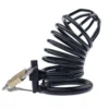 3 Different Sizes Bondage Birds Cock Cages Black Steel Male Chastity Device Cage Sex Toy for Men