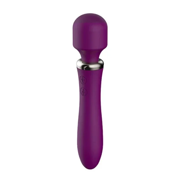 Powerful Dual Vibrator with 10-Mode Massage Stick Body and Clitoral Sex Toy Female-friendly Sex Toy