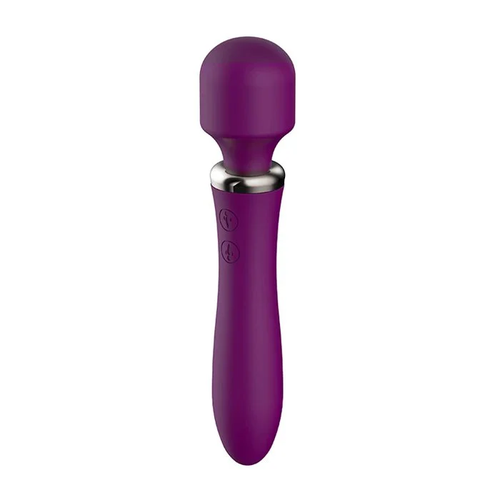 Powerful Dual Vibrator with 10-Mode Massage Stick Body and Clitoral Sex Toy Female-friendly Sex Toy