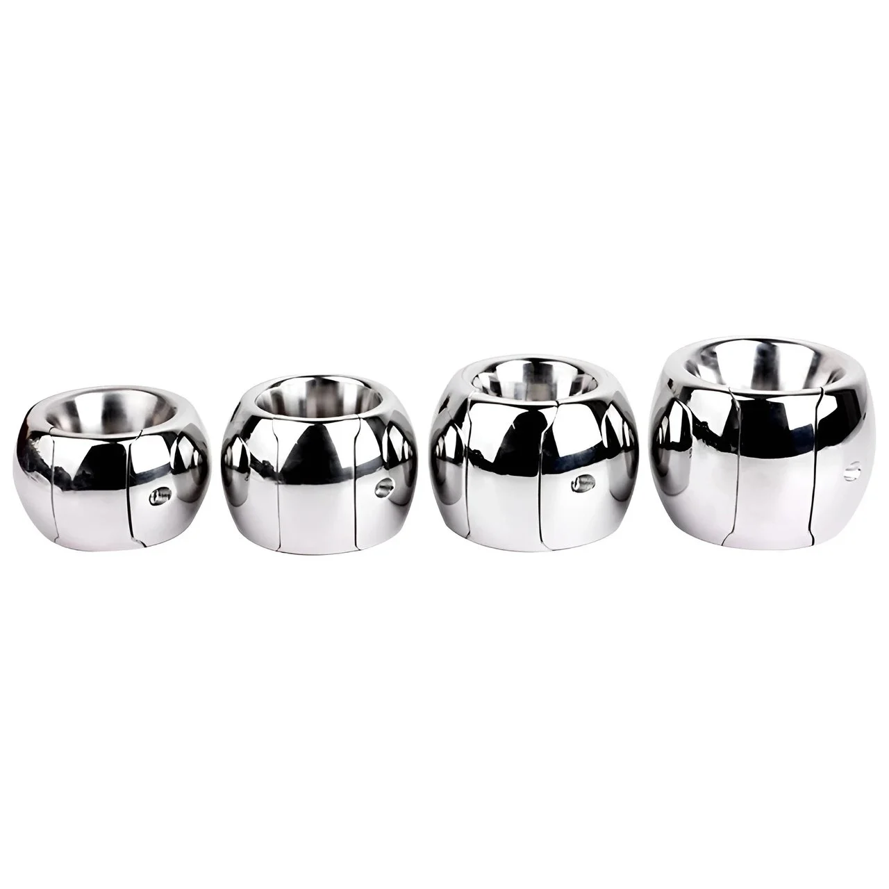 1128g Ring Weighted Stainless Steel Ball Stretcher Penis Ring Testicle Ring CBT Testicle Penis Exercises BDSM