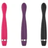 Powerful Female Dildo Vibrator with 10 Vibrating Nipple Clitoral Stimulator USB-Powered Adult Sex G-Spot Toy
