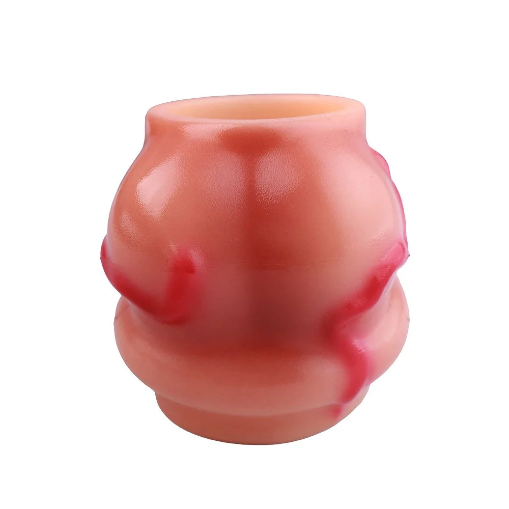 Simulation Dog Knot Penis Sleeve Male Penis Enlargement Soft Silicone Penis Ring Delayed Ejaculation Sex Toys