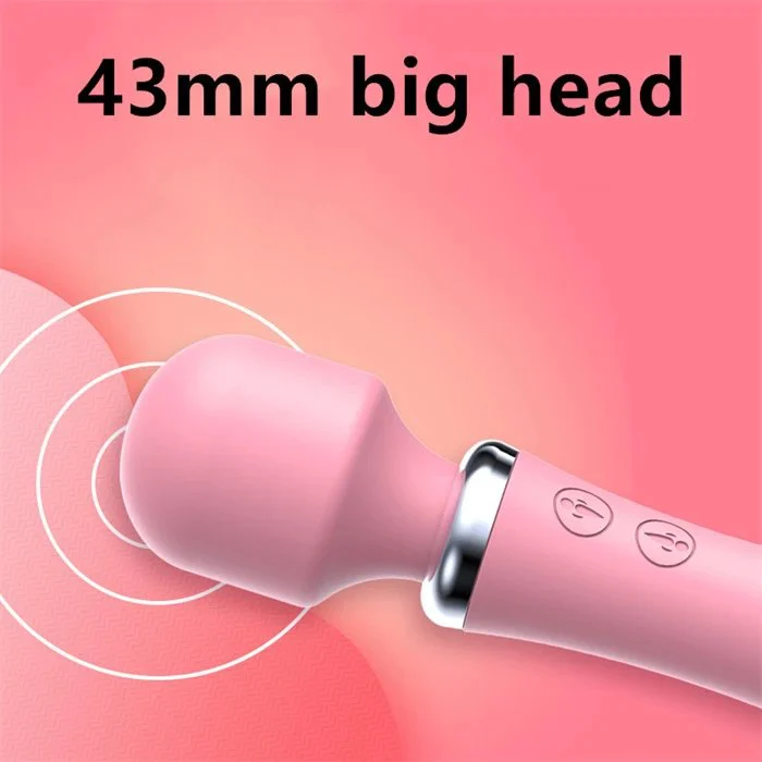 Powerful Dual Vibrator with 10-Mode Massage Stick Body and Clitoral Sex Toy Female-friendly Sex Toy