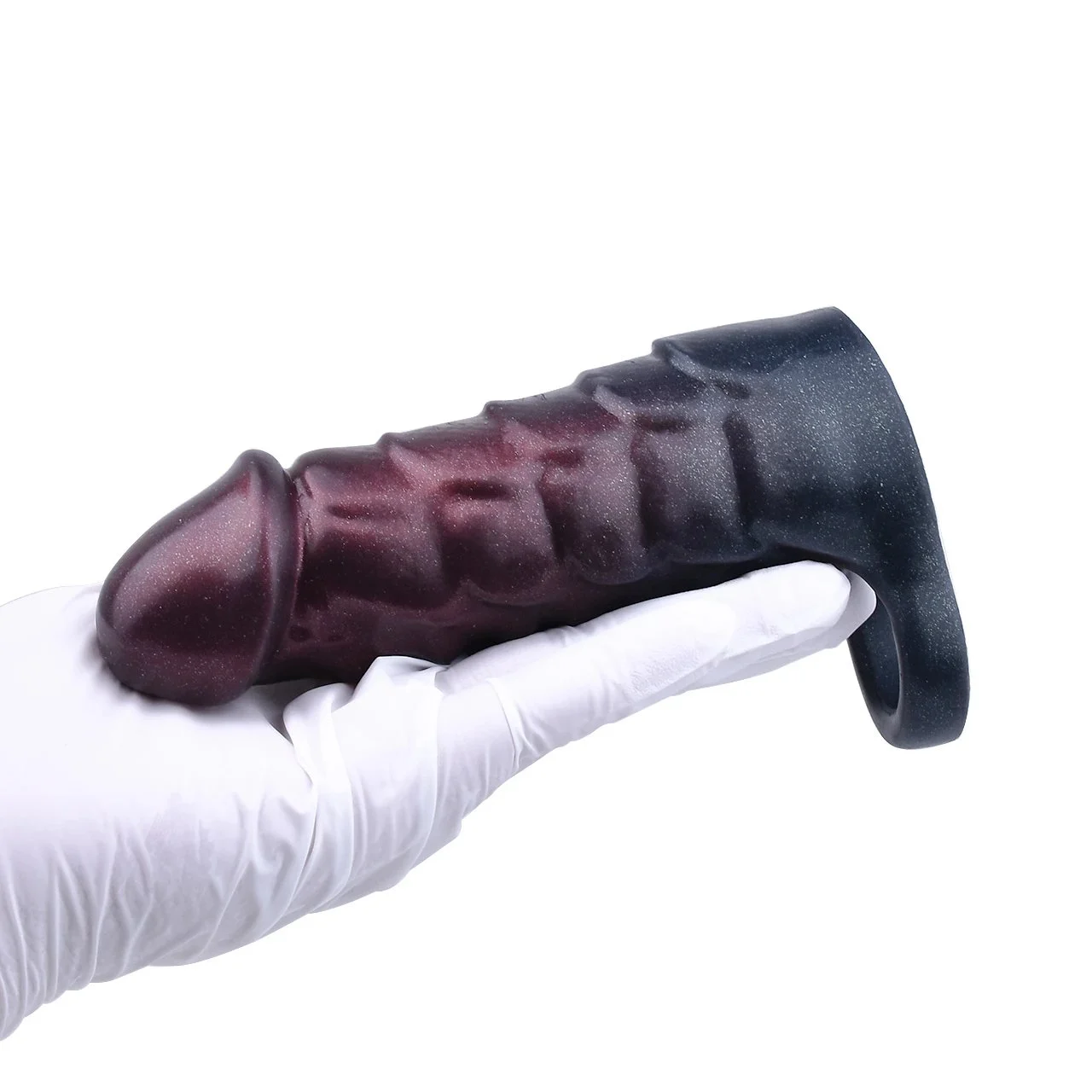 Simulated Sleeve for Men with Anti-off Design Couple Sex Game