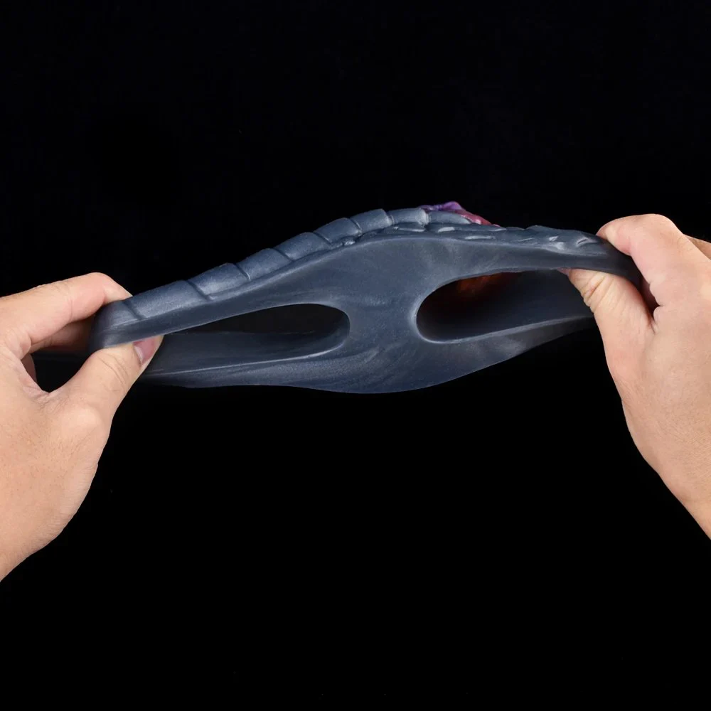Soft Liquid Silicone Cock Sleeves Fantasy Monster Sleeve Reusable and Wearable Penis Sheath Male Sex Toy Extender for Man