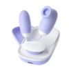 External suction and internal shock Fun vibrating egg portable storage adult toy supplies