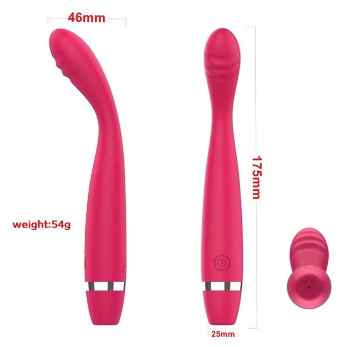 Powerful Female Dildo Vibrator with 10 Vibrating Nipple Clitoral Stimulator USB-Powered Adult Sex G-Spot Toy