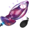 Expanded Silicone Sex Toys Ball Butt Plug Internal Rolling Beads Wearable Magnetic Pump Inflatable Anal Dildo Steel