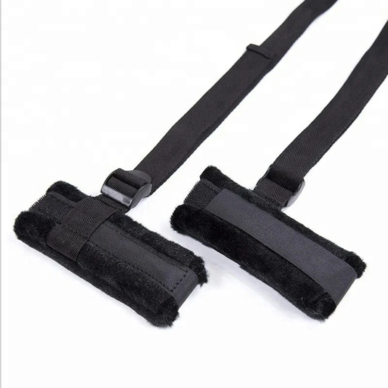 Easy Open Leg Sex Bondage Belt for Couples Pillow Handcuffs Fetish Slave Role Play SM