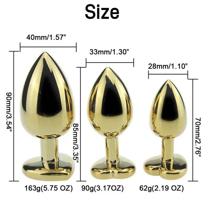 Couple Expanding Metal Anal Plug Threaded Plug for Men and Women Anal Dilator Sex Toy
