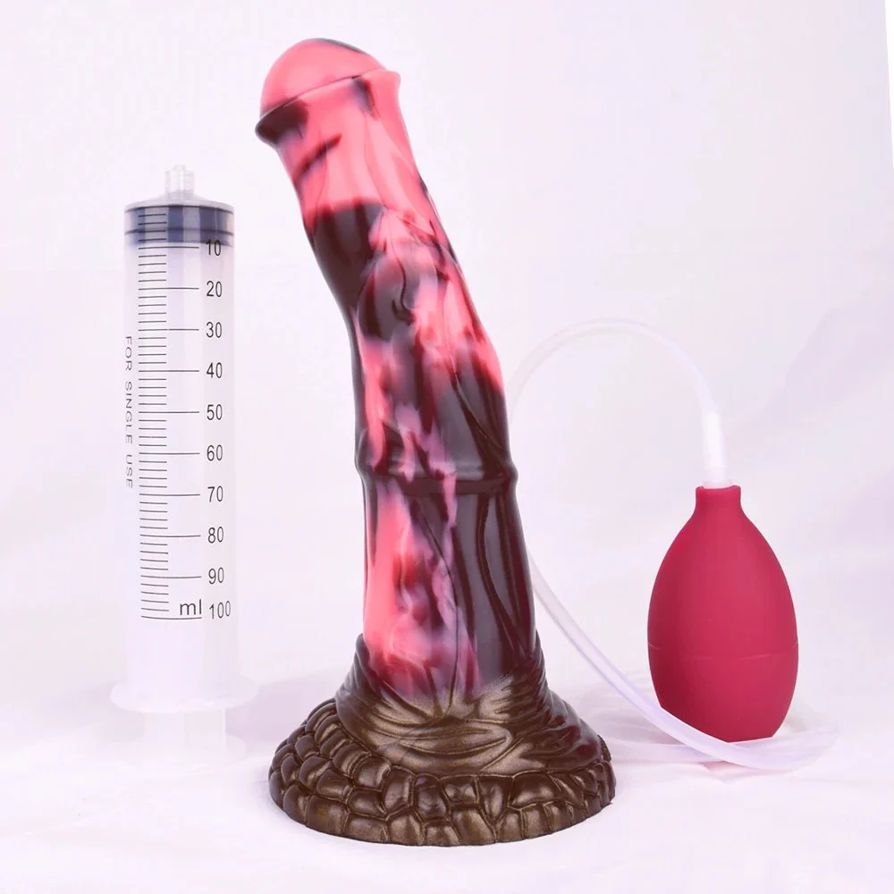 Phantom Night Horse Dildo Density Squirting Dildo Realistic Ejaculating Penis Sex Toy for Homosexual Fetish Toy