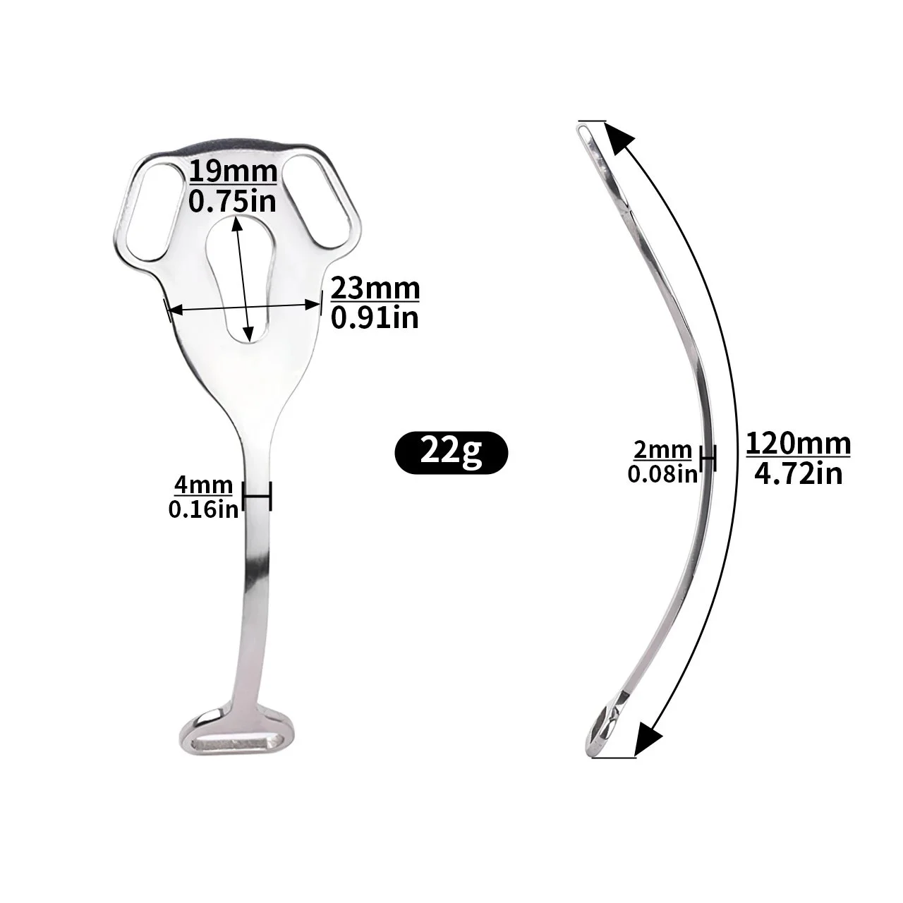 Clip Cage Men's Chastity Device Vaginal Chastity Lock Male Sissy Chastity Belt for Men Cock Cage Sex Toy