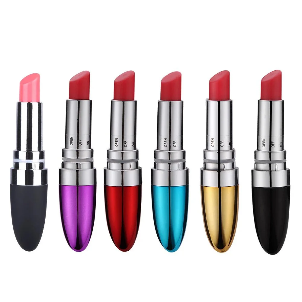 Mini Lipstick Vibrating Egg Waterproof Discreet Mute Bullet Lipstick Vibrator Sex Toy Women