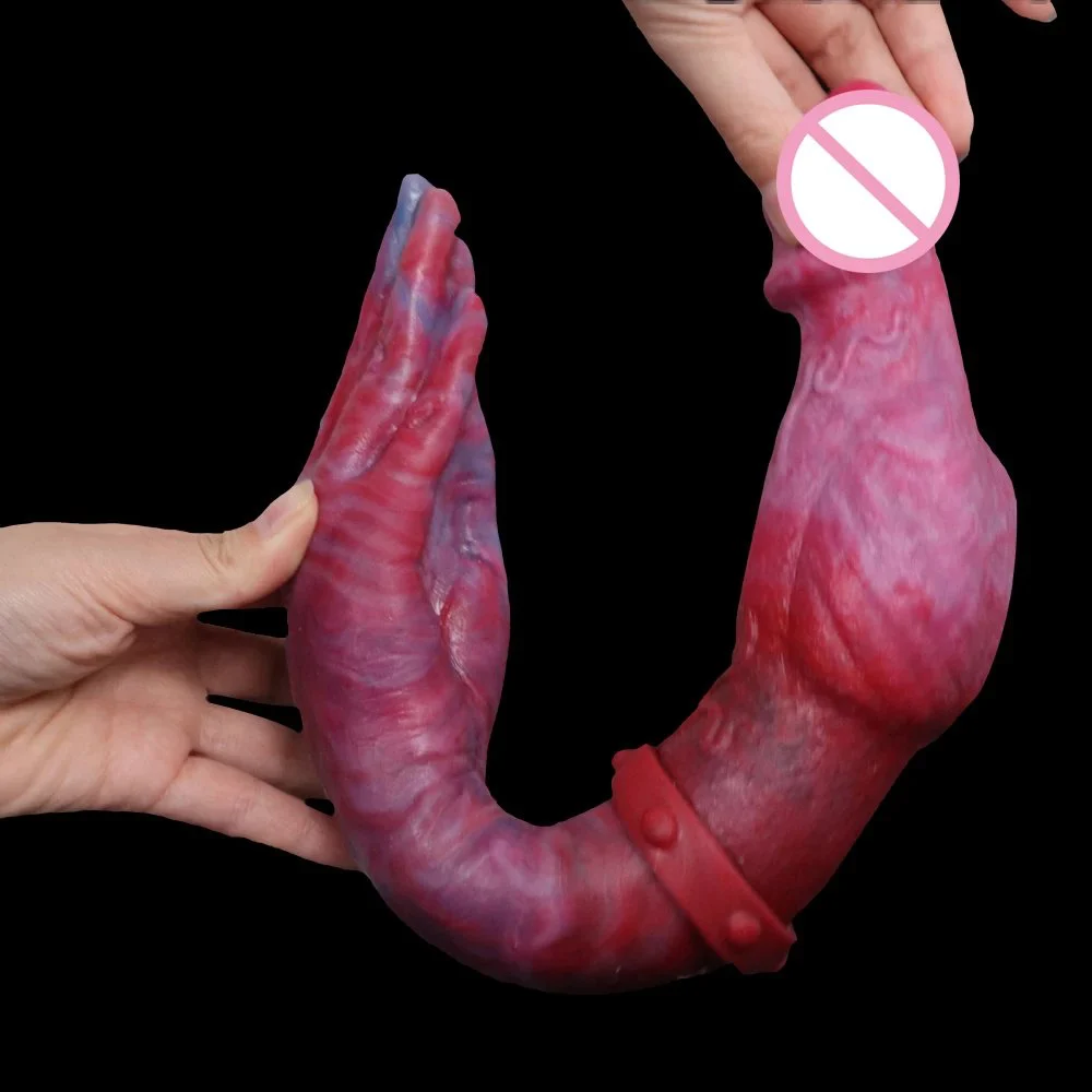 Arrival Magic Dragon Long Double Ended Dildo for Lesbian Sex Adult Women Rubber Rod Penis Sex