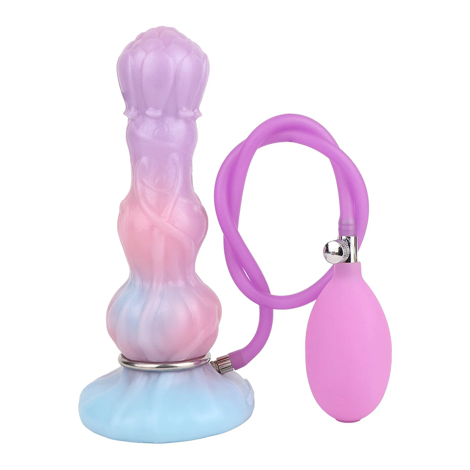 Fantasy Inflated Anal Plug Dildo Expandable Butt Plug Vagina Anus Expansion Prostate Massage Ass Dilator Sex Toys for Couple