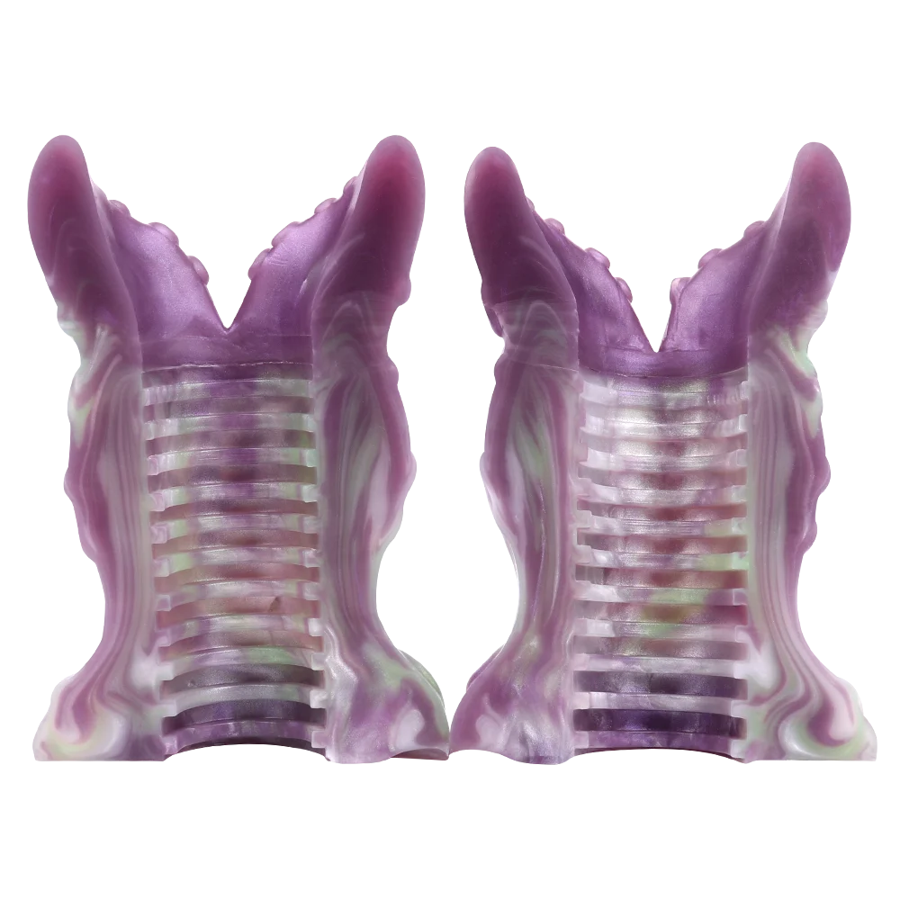 Fantasy Tentacle Hollow Anal Plug,Silicone Butt Plug Hollow ,silicon Dilators,Expanding Anal Dilator Male Masturbation