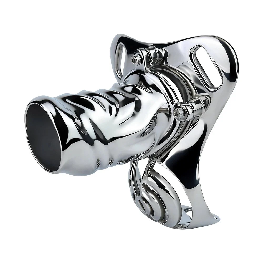 Stainless Steel Penis Sleeve Support Enhances Male Sexual Toys by Providing Stable Lifting and Pre-insertion Assistance