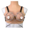 Fetish Nipple Clamp Wearable Leather Bondage Metal Chain Crocodile Nipple Clamp Couple Flirting Sex Toys