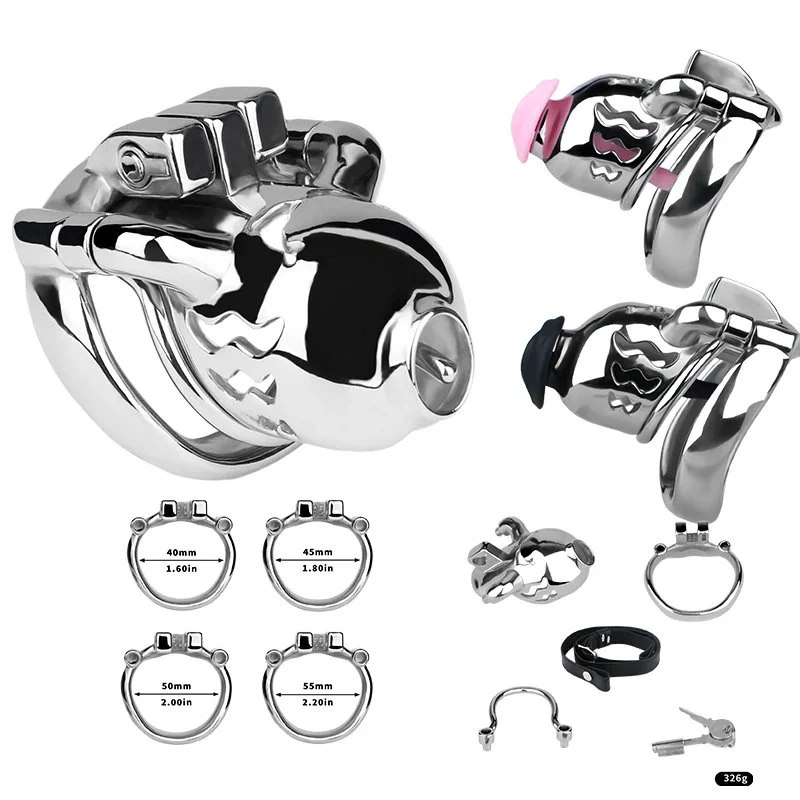 Erotic Urethral Lock Penis Sleeve with Catheter Male Chastity Cage Equipment Male Cock Device Bird Sex Toys for Men
