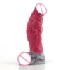 8 Inch Monster Dildo Gory G-spot Stimulation Beast Silicone Sex Toy Gorgeous for Women