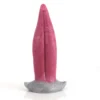 8 Inch Tongue Shaped Dildo Monster Dildo Sex Tool Erotic Silicone Sex Toy for Women