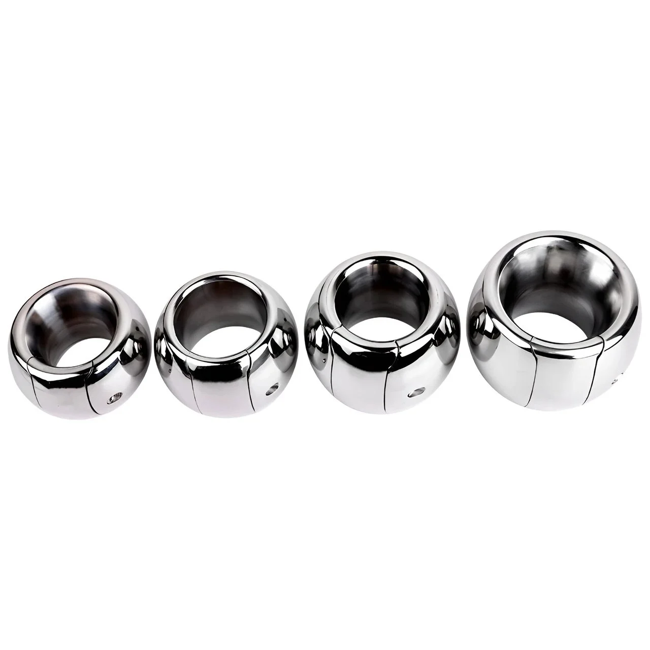 1128g Ring Weighted Stainless Steel Ball Stretcher Penis Ring Testicle Ring CBT Testicle Penis Exercises BDSM