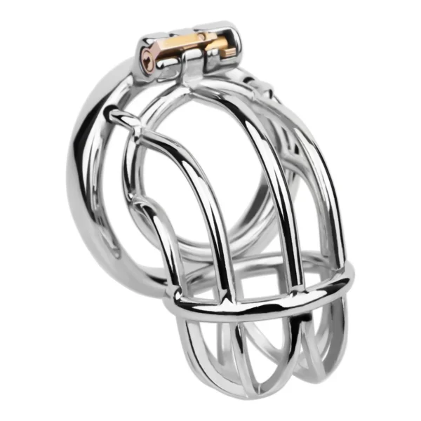 46 Encounter love Series Curved Halter Symmetrical Arc Ring Chastity Lock Chastity Apparatus Husband and Wife