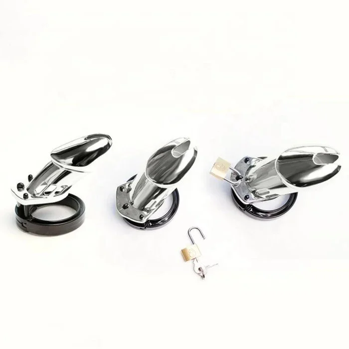 Adult Male Penis Sex Toys Plastic Chastity Cage Device for Men's Cock Chastity