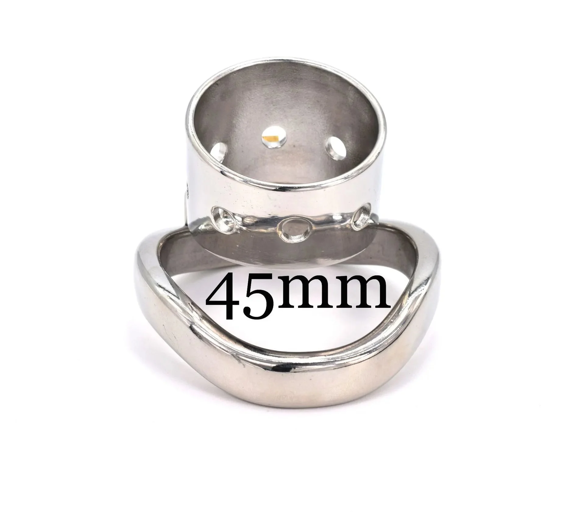 35mm Cage Inner Diameter Stainless Steel Cock Cage Comfortable Sex Tool Cock Cage Male Chastity Devices for Men for Sex