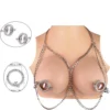 Flirting Teasing Erotic Accessories Breast Clitoris Clip Massage Sex Toys of Metal Nipple Clamps for Couples Lover Games