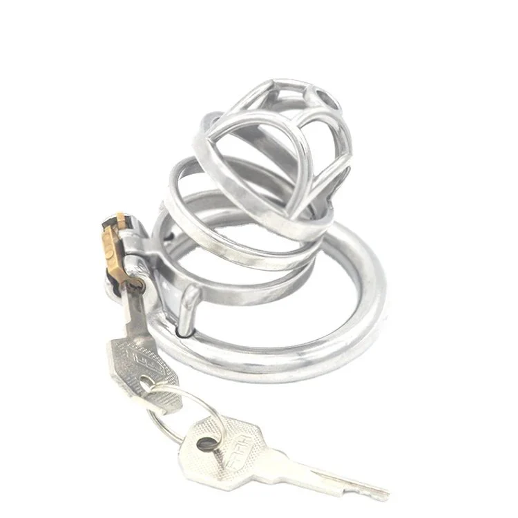 Sex Products Lock Cock Cage Cuckold Chastity Cage Chastity Devices for Man