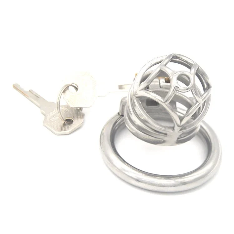 Sex Products Lock Cock Cage Cuckold Chastity Cage Chastity Devices for Man