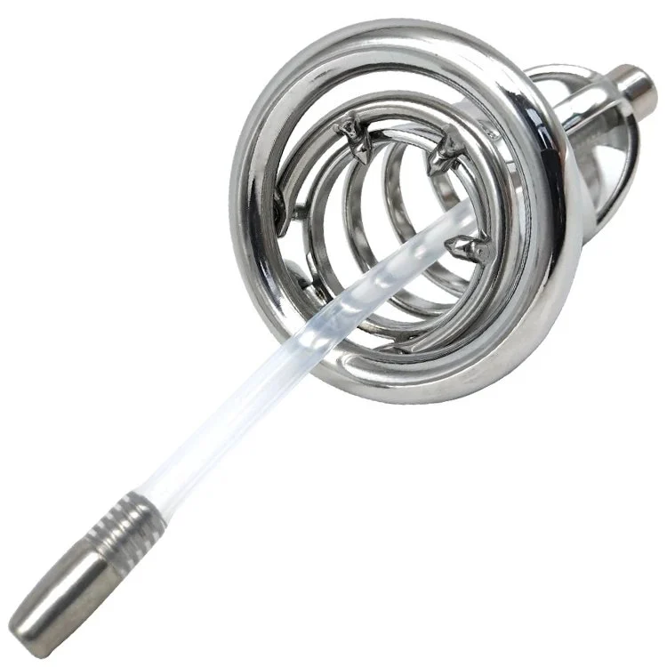12B Chastity Lock Adult Chastity Apparatus Stainless Steel Series Hair Anti - Derailment