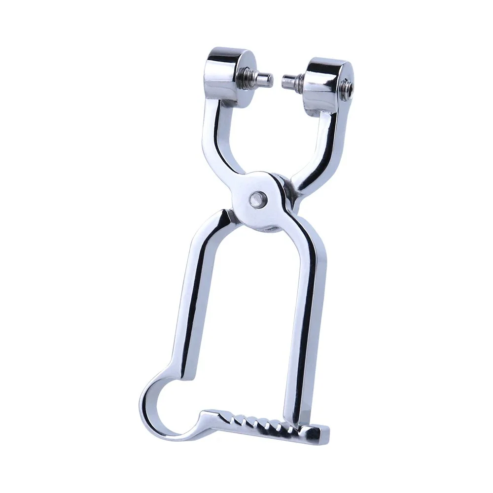 Handheld Stainless Steel Nipple Clamp Nipples Stimulator Sexy Tools Teat Bondage for Women Couple Intimate Game Toys