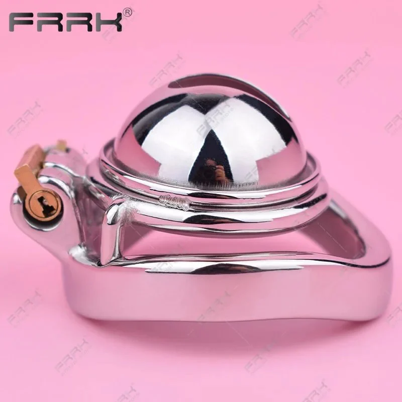 Hemisphere Male Chastity Cage Device with Urination Hole 40mm 45mm 50mm Penis Rings Adults Sex Products Toys