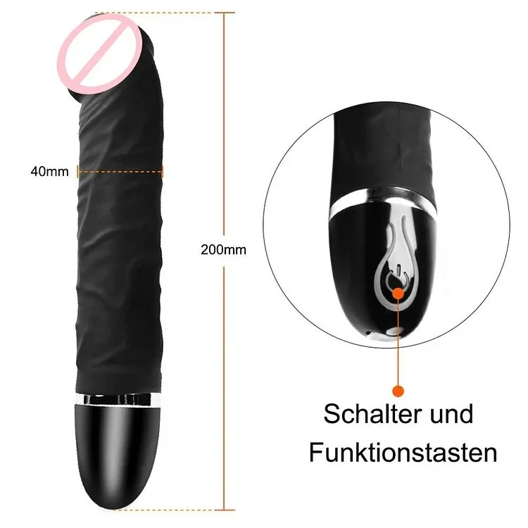 Rechargeable 7 Vibration Modes Silicone Realistic Vibrating Dildo Female Masturbation G-Spot Dildo Vibrator for Women Sex Toy