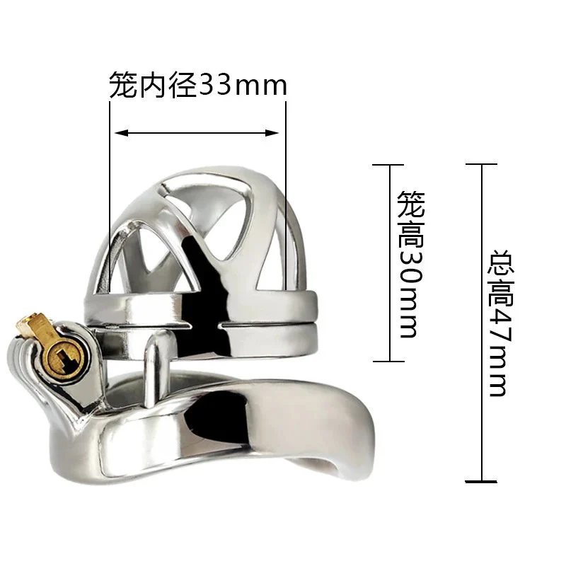 High Quality Sissy Cock Cage Chastity Devices for Male Sex Toy Lock Penis