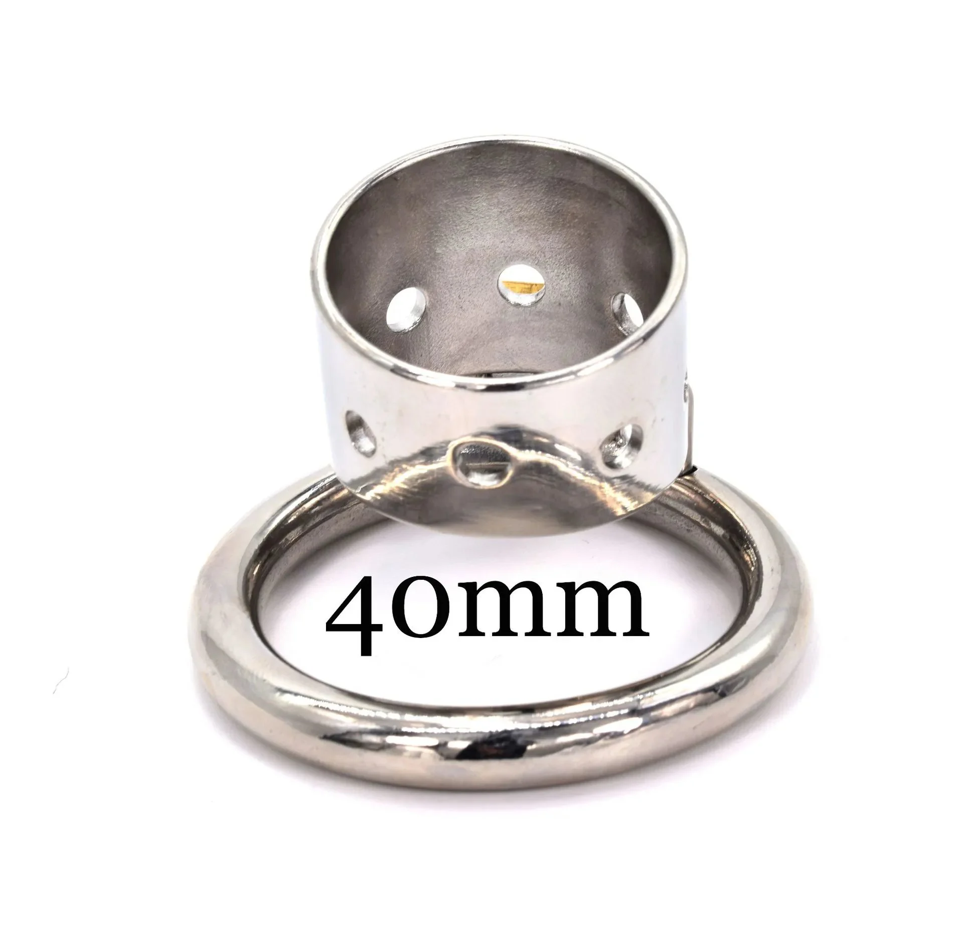 35mm Cage Inner Diameter Stainless Steel Cock Cage Comfortable Sex Tool Cock Cage Male Chastity Devices for Men for Sex