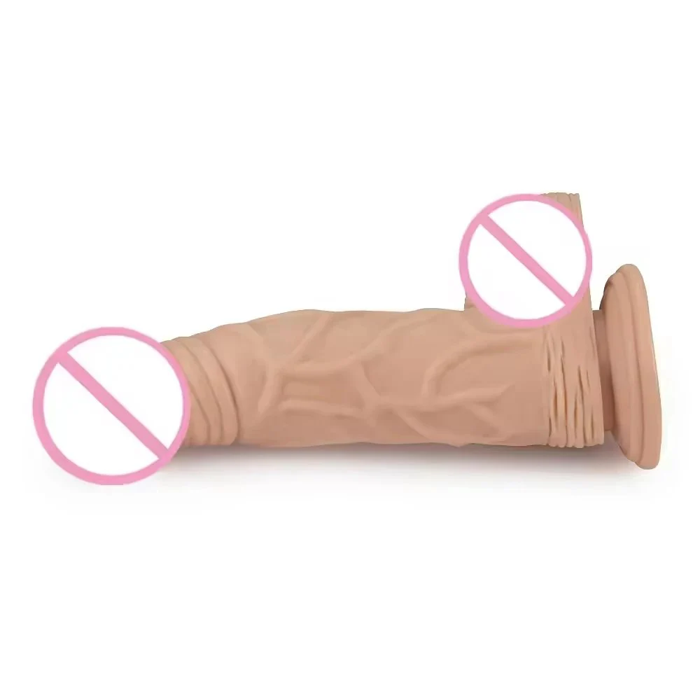 Female sex toy PVC large penis dildo